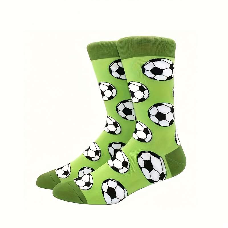 1 Pair Green One Size Socks