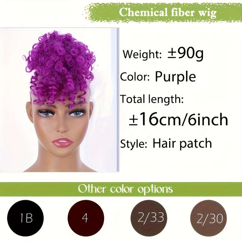 1Pc Red 40.64cm Fashion Design Wig