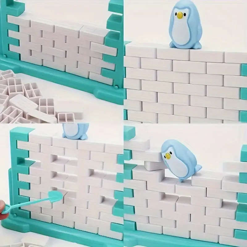 Penguin Wall Challenge Family Game