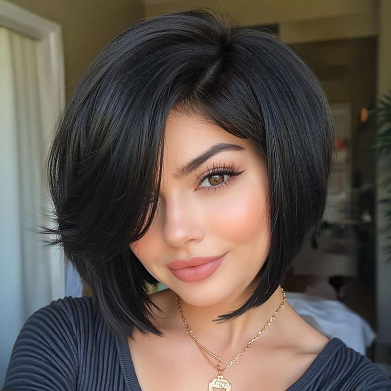 1Pc A 25.4cm Fashion Design Wig
