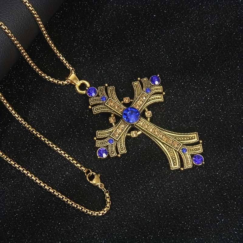 1 Piece Red Jesus Theme Pendant