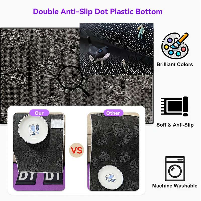 1Pc 5Ox8Ocm Floor Mat