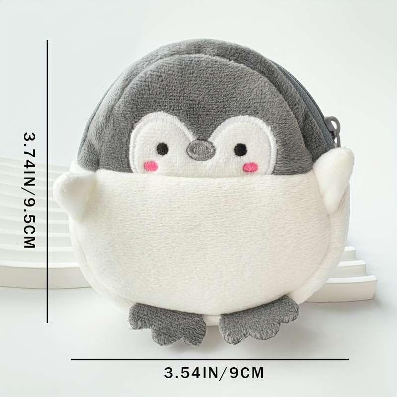 1pc A Cute Plush Coin Purse That Can Hold Lipstick And Bank Cards Perfect for Everyday Storage And