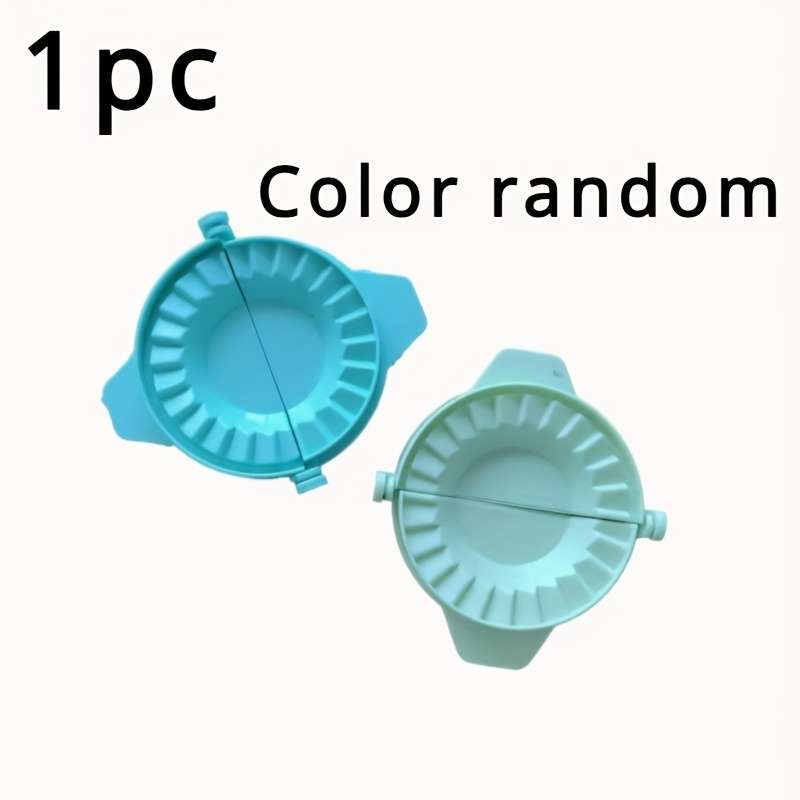 DIY Empanada Maker 1pc Plastic Crescent Cookie Cutter Dumpling Press Mold with Scalloped Edg