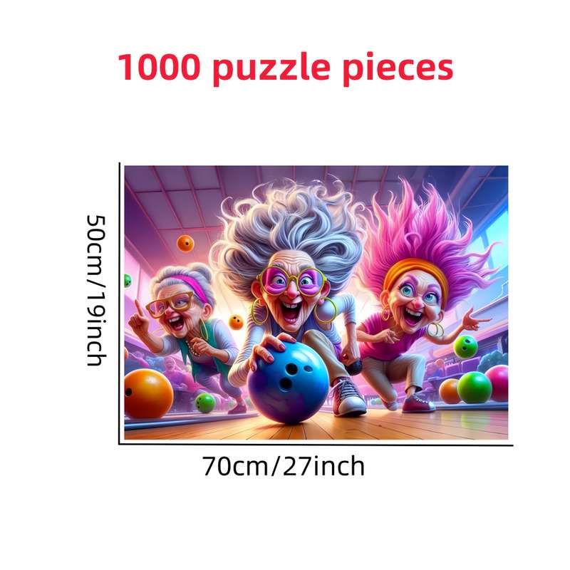 1000 Piece Paper Jigsaw Puzzle For Adults