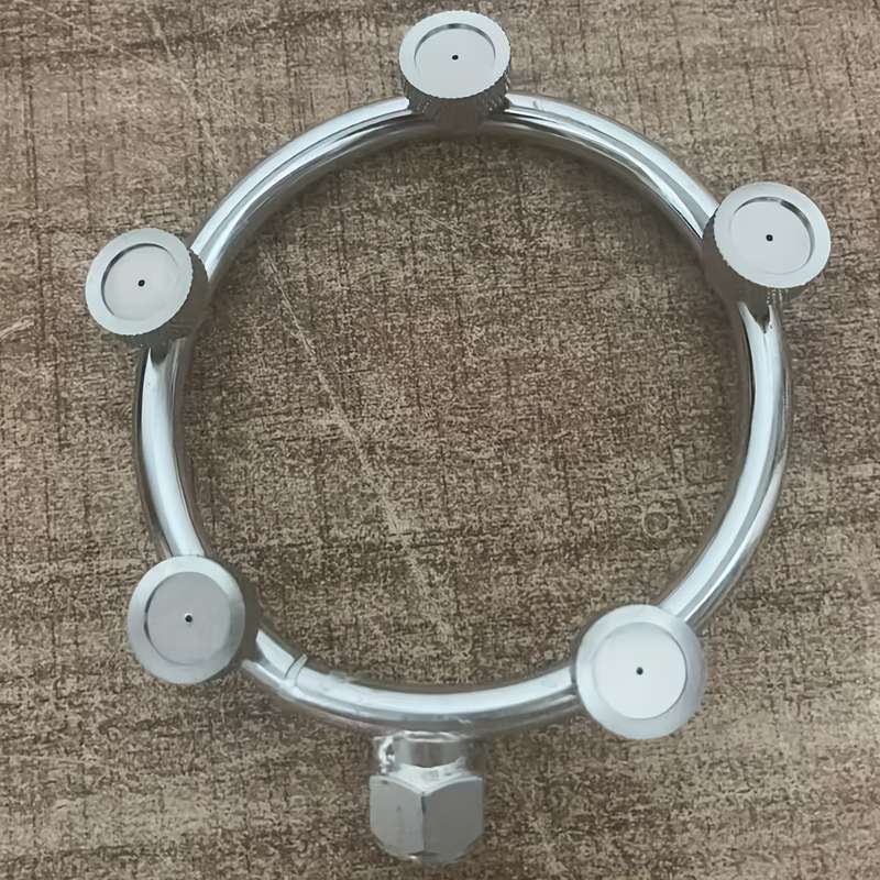 1Pc 5 Head Sprayer High Pressure Stainless Steel Misting Sprinkler