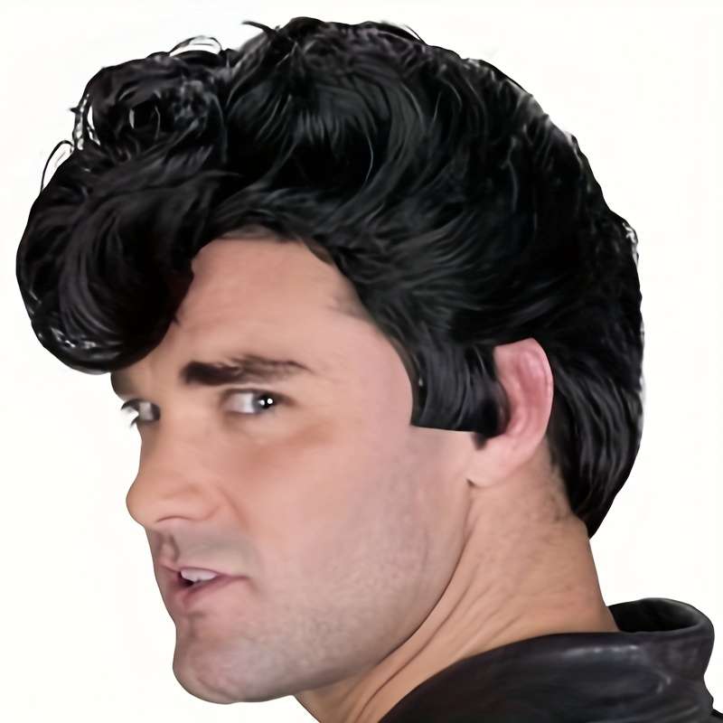 1Pc Black Fashion Design Wig