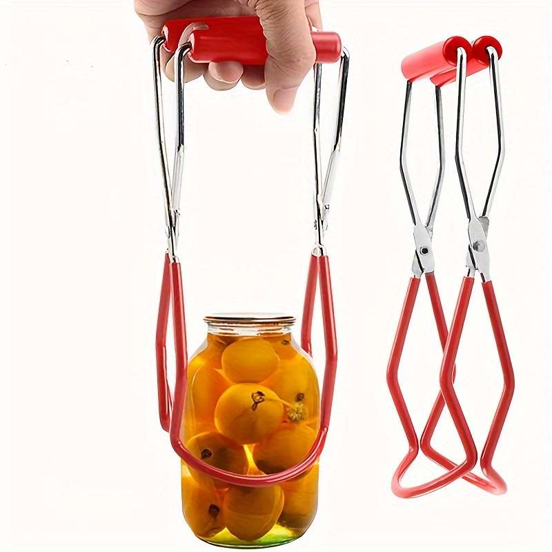 1pc Canning Tong Home Premium One Handed Canning Kit Jar Lifter Canning Tongs Mason Jar