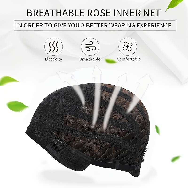 1Pc Brownness 30.48cm Fashion Design Wig