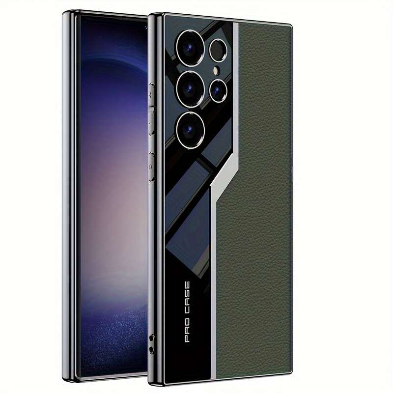 1pc Light Grey For Samsung Galaxy S24 Ultra Phone Cases