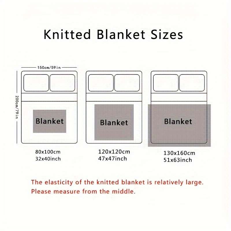 1ps Blanket Color Bright Red size 80x100cm