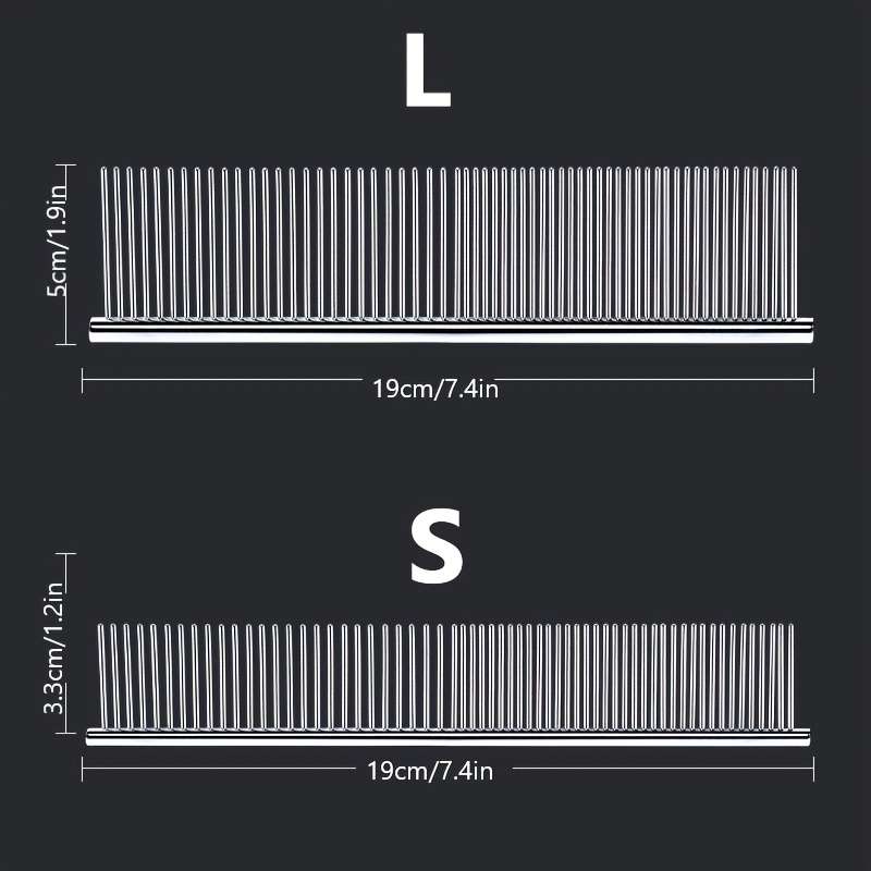 1pc size LPet Comb