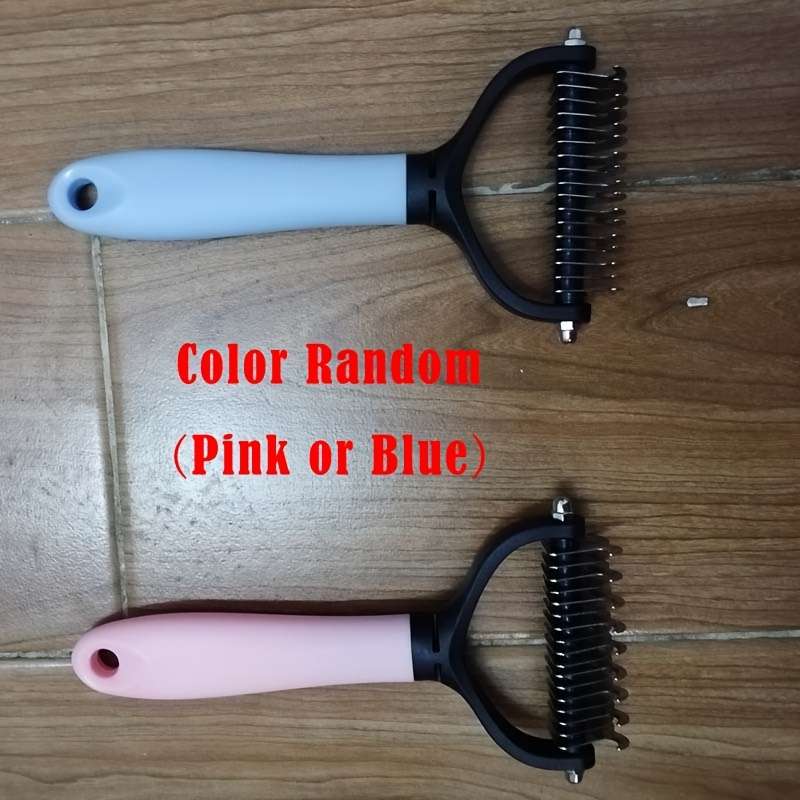 1pc Random Pink, Blue Pet Comb