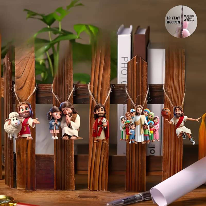 12pcs Jesus Theme Pendant