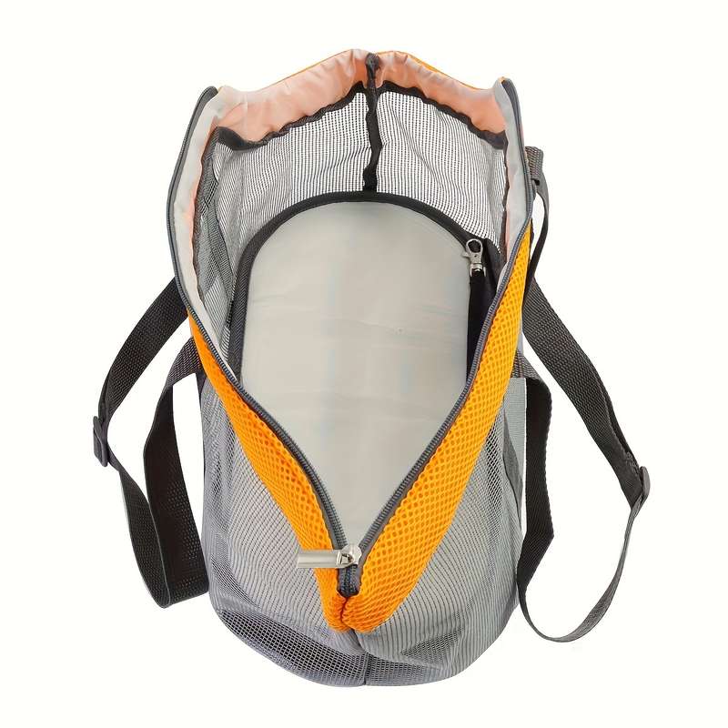 1pc Gray Red Pet Bag