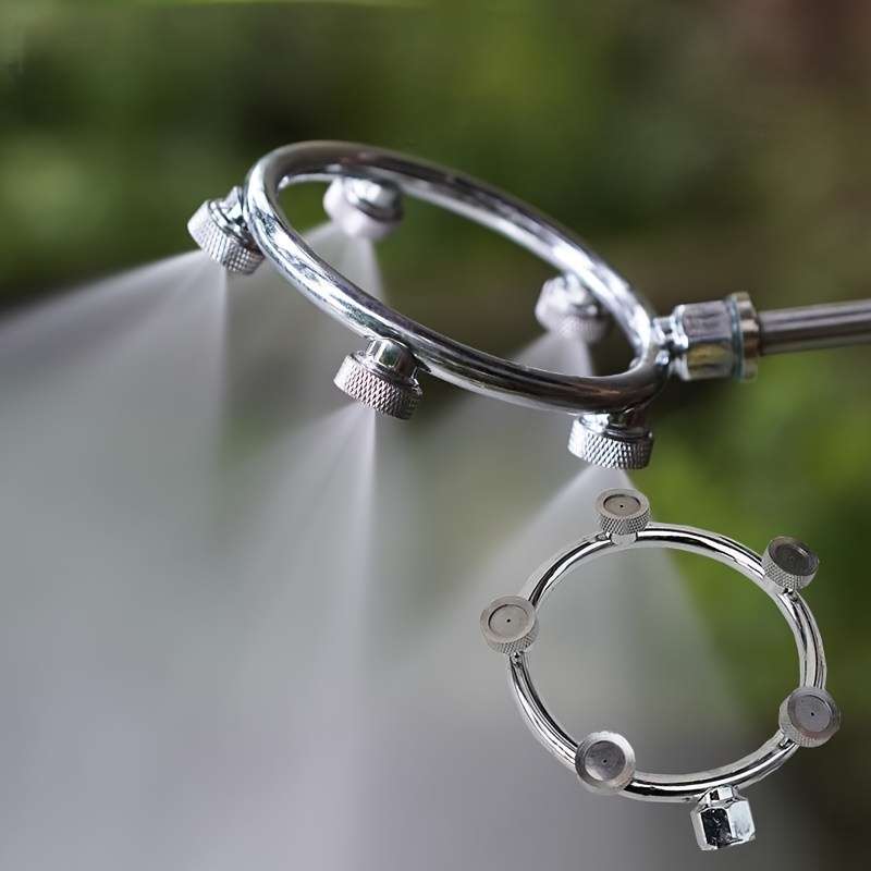1Pc 3 Nozzles Stainless Steel Garden Sprayer Adjustable Pressure