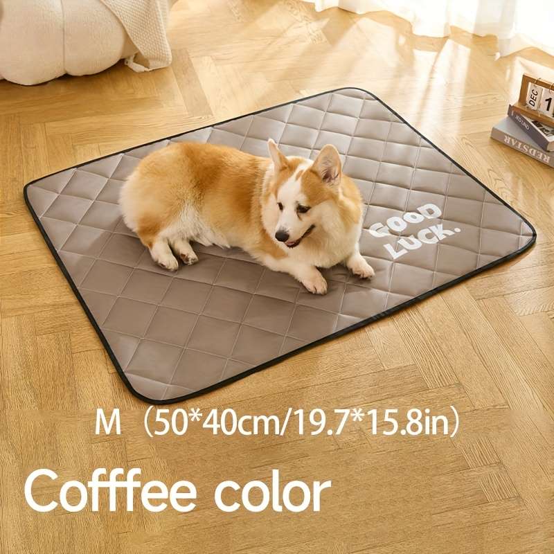 1piece Coffee Color Cooling Pad