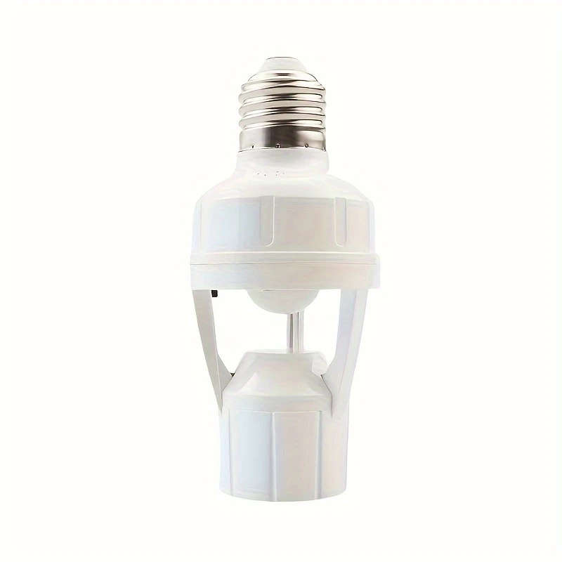 1pc 360 Degrees PIR Human Induction Motion Sensor LED Night Lamp Socket Base E27 Delay Time Adjustab