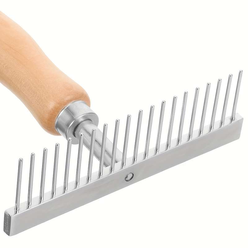 1pc Silvery Pet Comb