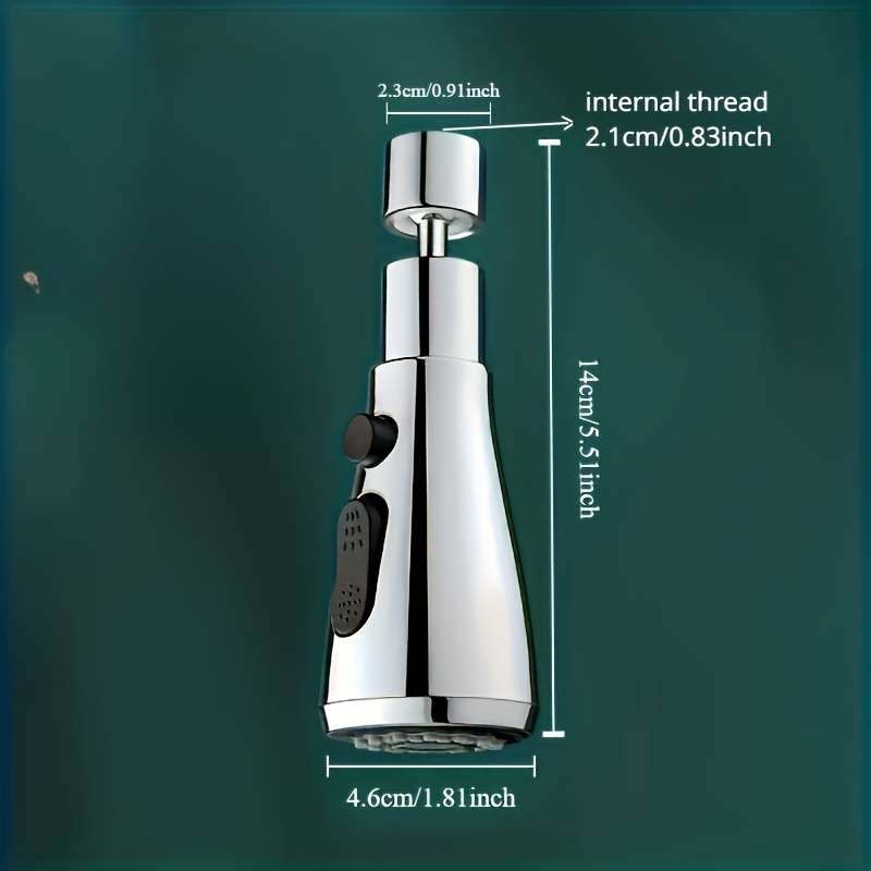 1pc Modern Kitchen Faucet RV Kitchen Faucet Polished Treatment Single Hole Installation Kitc