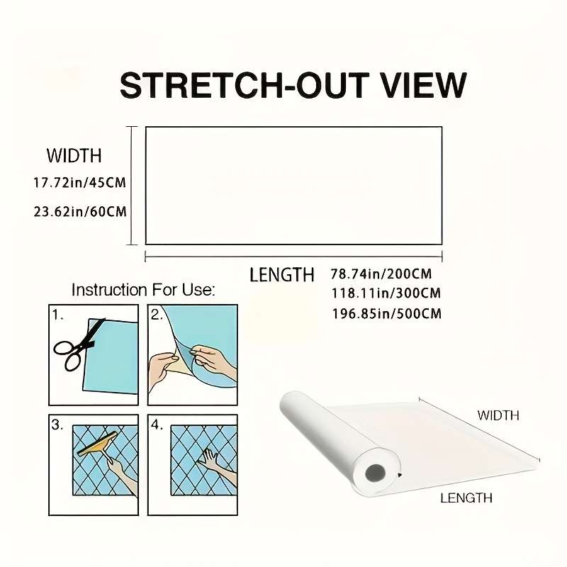 1PC Wall StickersMatte   Sea Cloud Gray60CM 10M