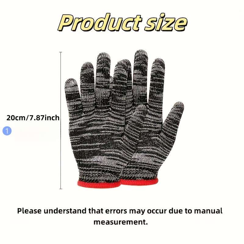 15 Pairs Multi Purpose Work Gloves