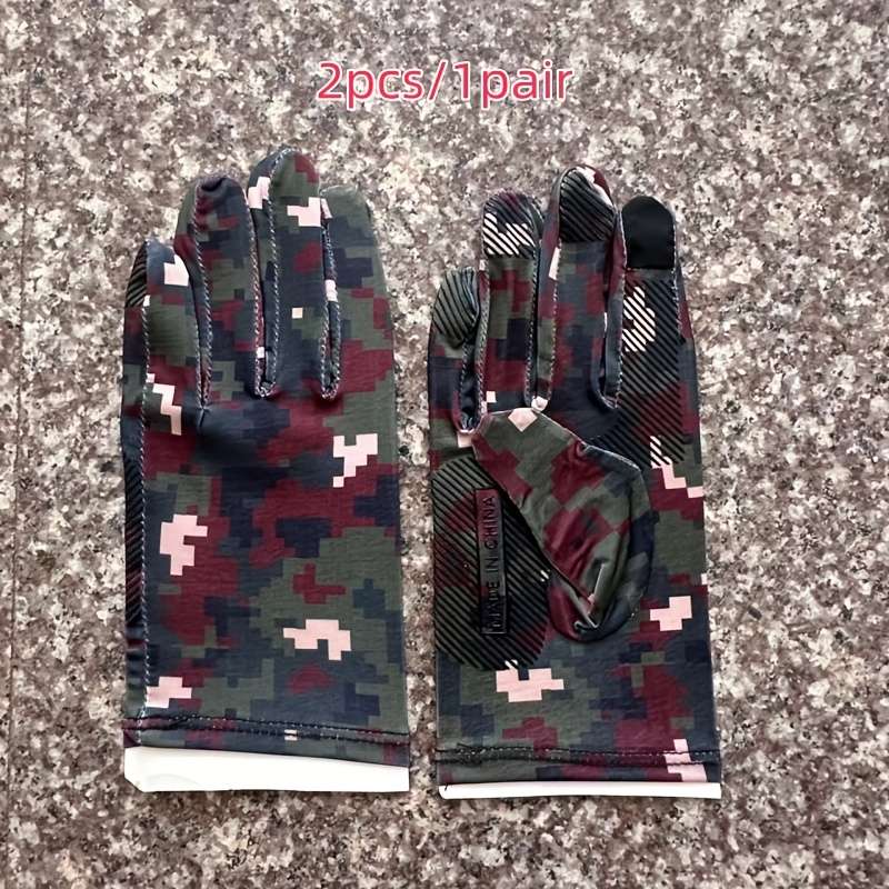 1 Pair Blue One Size Multi Purpose Work Gloves