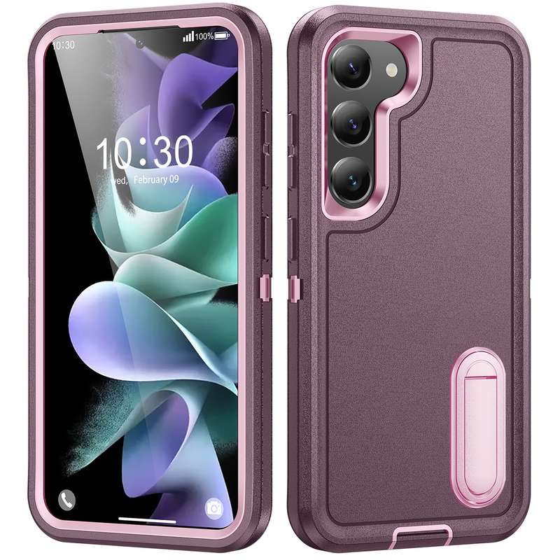 1pc Purple Add  Pink For Samsung Galaxy S22 Plus Phone Cases