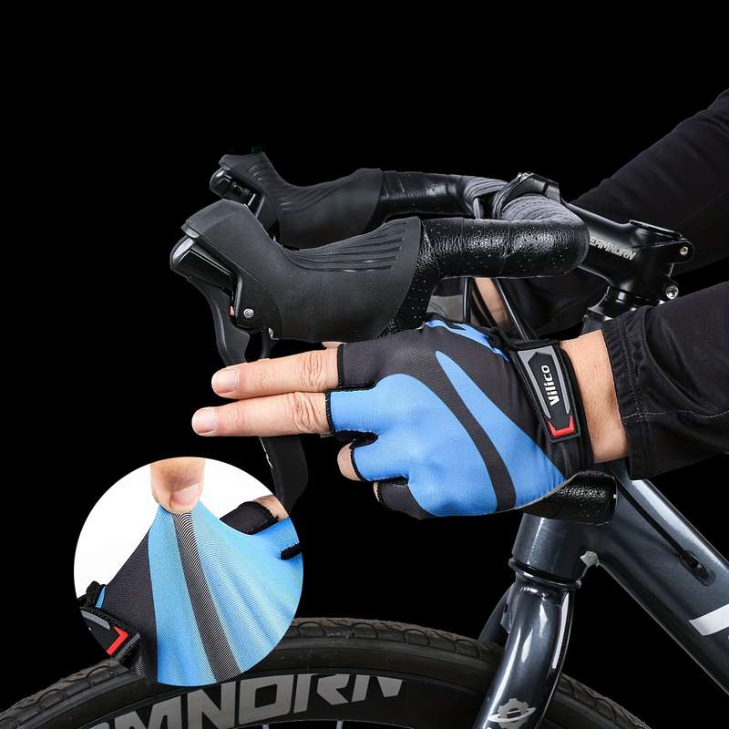 1 Pair Blue Size S Outdoor Sports Gloves