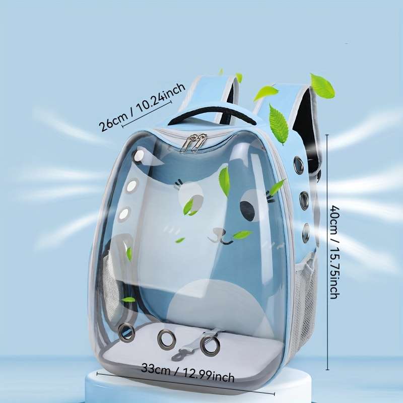 1pc Light Bluesize One size Pet Bag