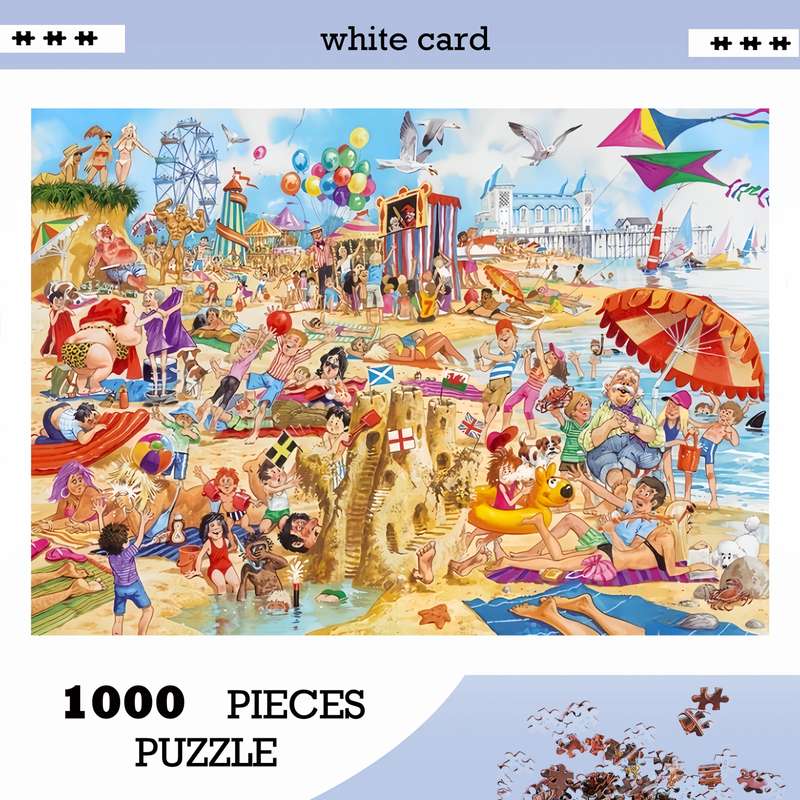 1000 Piece Paper Jigsaw Puzzle For Adults