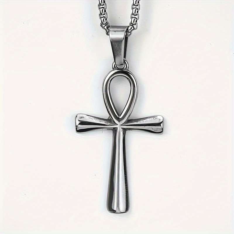 1 Piece Silvery Jesus Theme Pendant