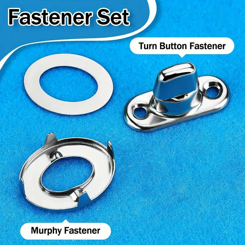 Marine-Grade Twist-Lock Fasteners For Easy Installation 10pc