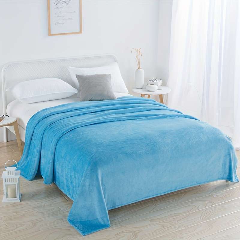 1ps Blanket Color Light Pink size 70x100