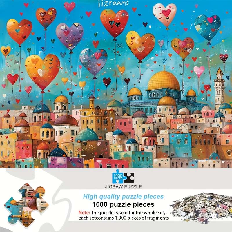 1000 Piece Paper Jigsaw Puzzle For Adults