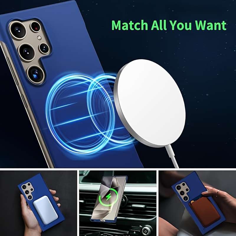 1Ps Deep Blue For Samsung Galaxy S24 Fe Phone Cases