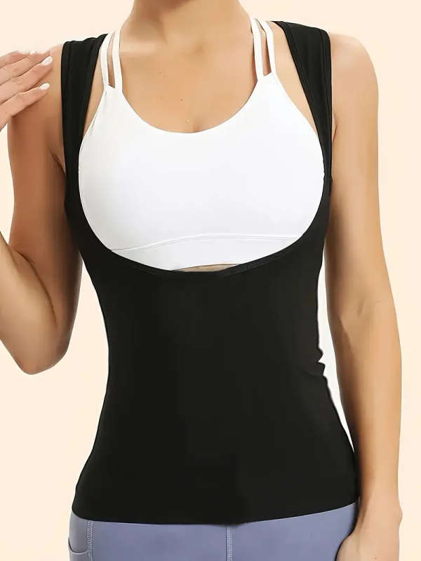1pc Women'S Sports Shaping Tank Top Size S Fitness Training Sweat-Wicking Tank Running Shaping Tank