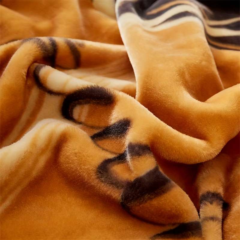 1ps Blanket Color Lily Orange size 180cmx220cm
