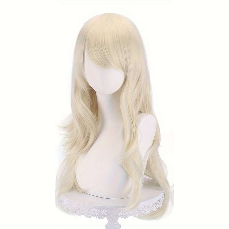 1Pc Blue 71.12cm Fashion Design Wig