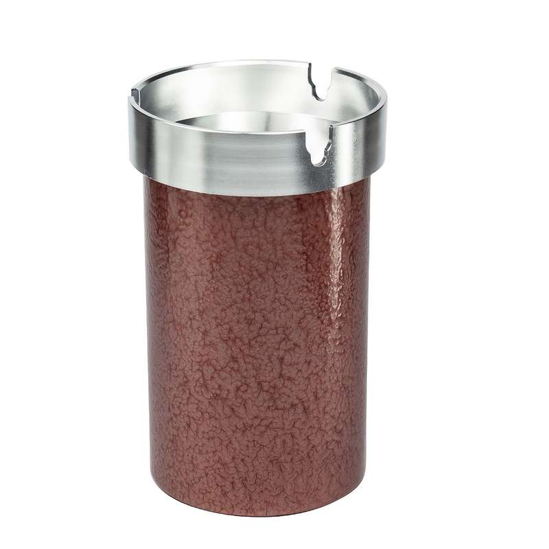 1pc Aluminum Alloy Golden Ashtray