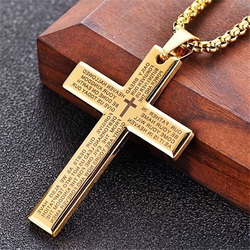 1 Piece Silvery Jesus Theme Pendant