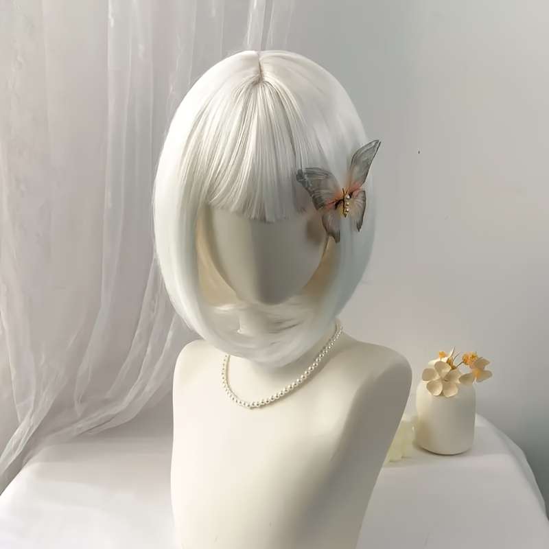 1Pc Black Fashion Design Wig