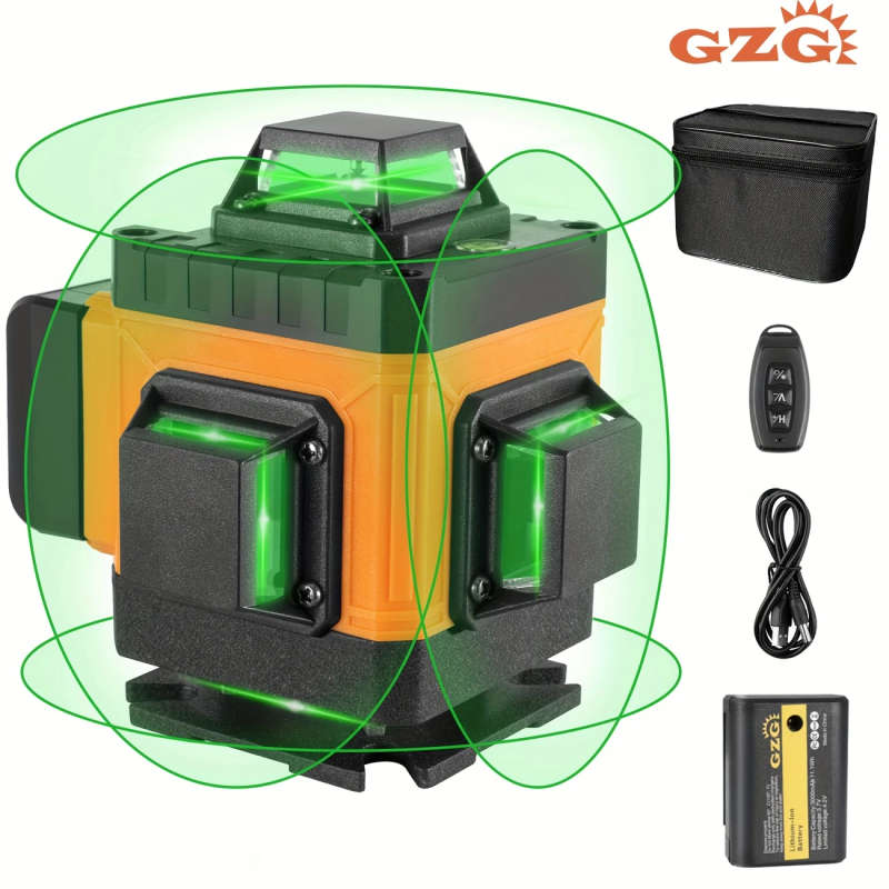 Gzg 1 Set 4D 16 Lines Laser Level 360