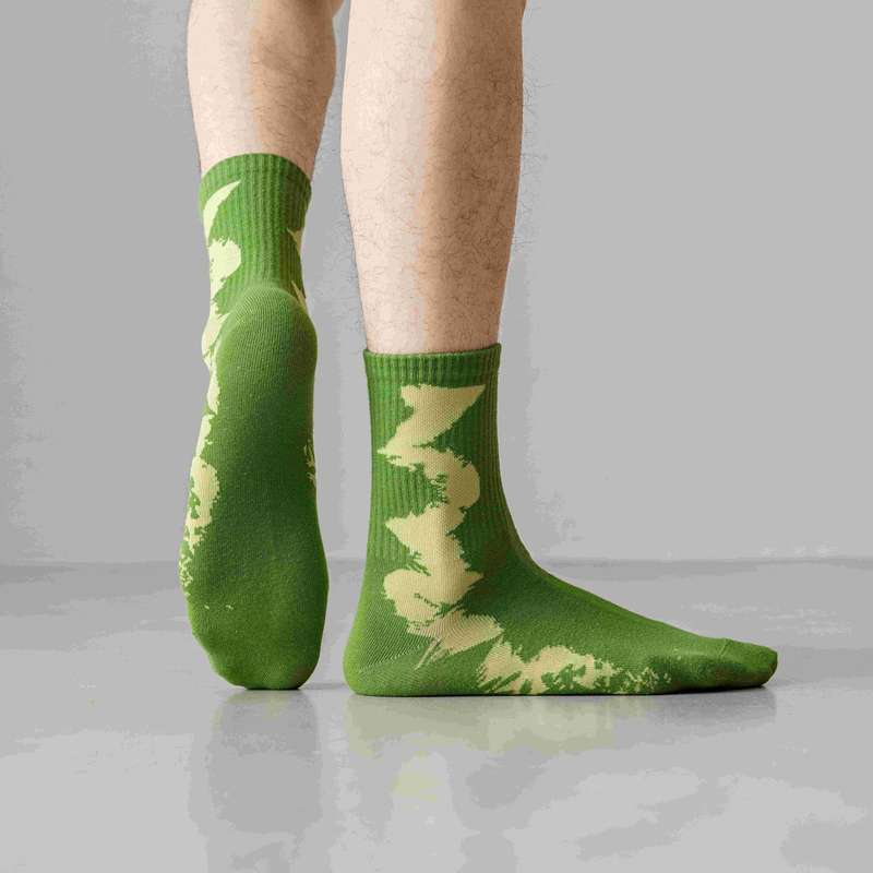 1 Pair Orange  Socks