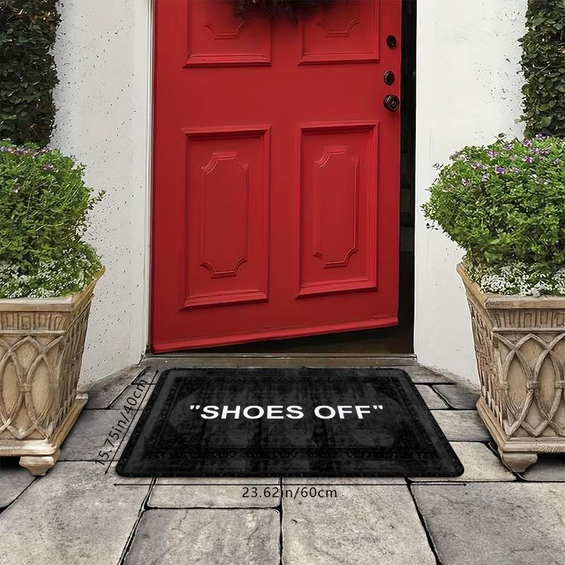1Pc Back 19.69x31.50inch 50x80cm Floor Mat