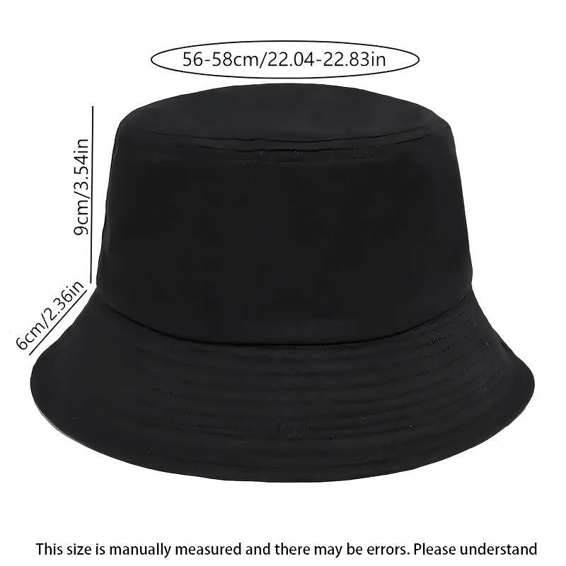 1pc Wide-Brimmed Washed Denim Embroidered Fisherman Hat Breathable And Adjustable Unisex Sun Hat