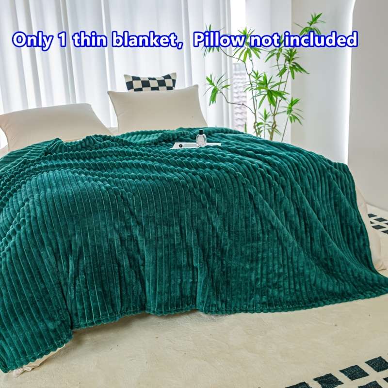 1ps Blanket Color Green size 200X230cm