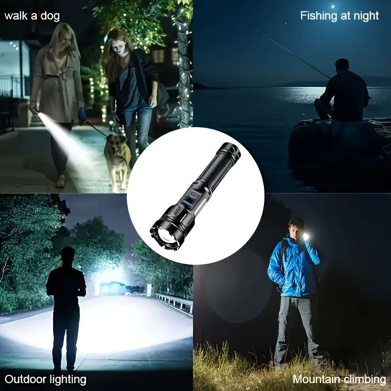1PC Black   Flashlight
