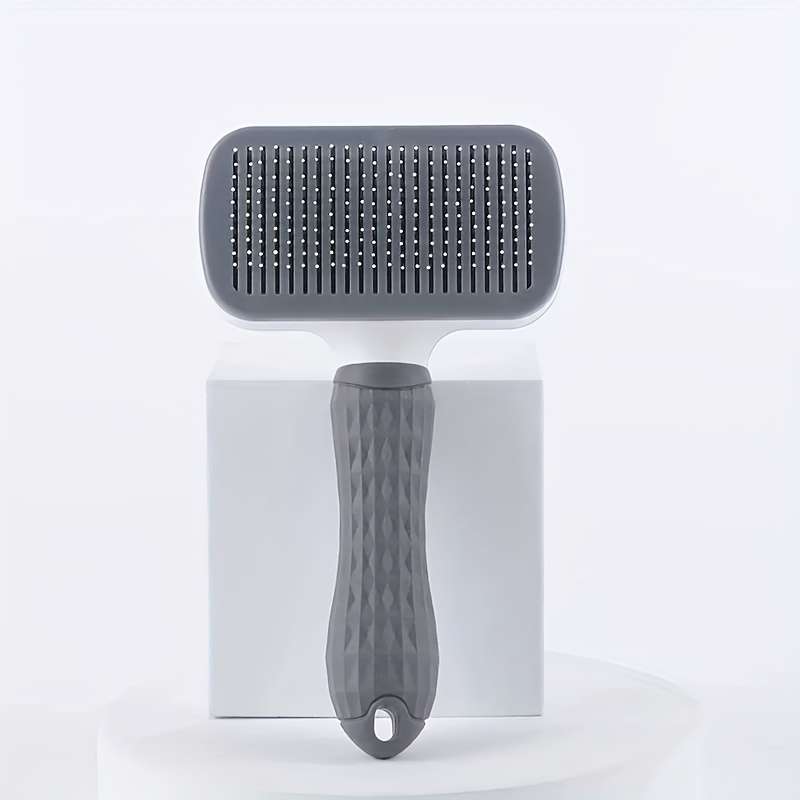 1pc Gray Brush Pet Comb