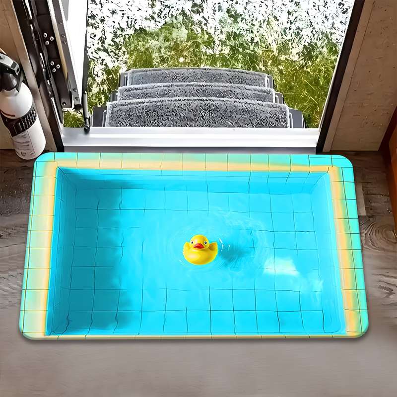 1Pc 23.6x35.4inch 60x90cm Floor Mat